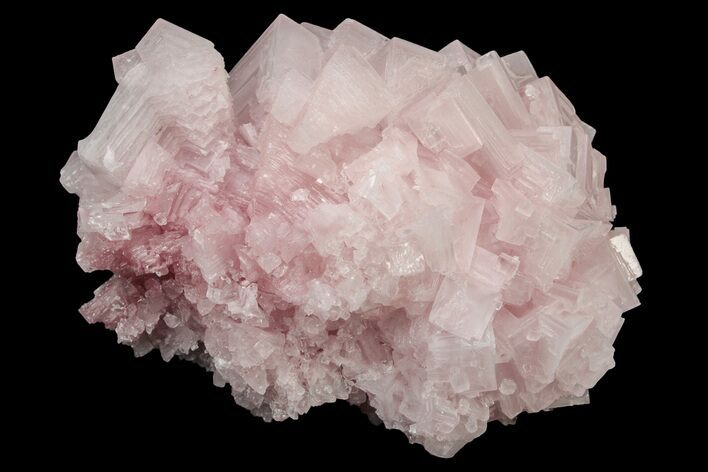 Pink Halite Crystal Cluster - Trona, California #239554